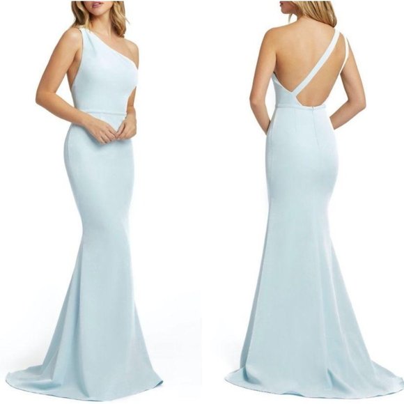Mac Duggal Dresses & Skirts - Ieena Mac Duggal One Shoulder Backless Trumpet Gow
